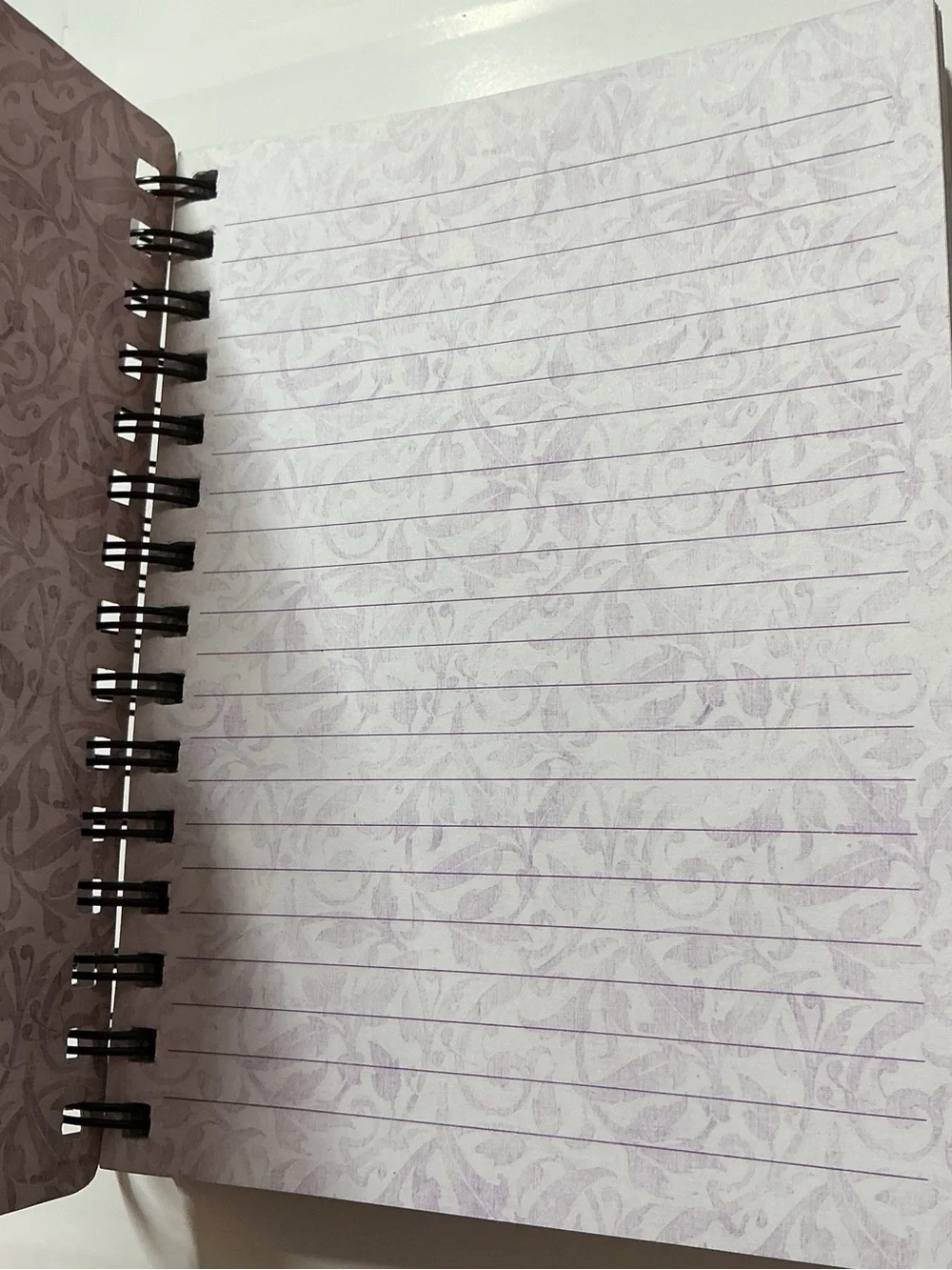 Live Love Laugh Purple Butterfly Spiral Notebook w/Band - Gel Pen & Pencil nwot